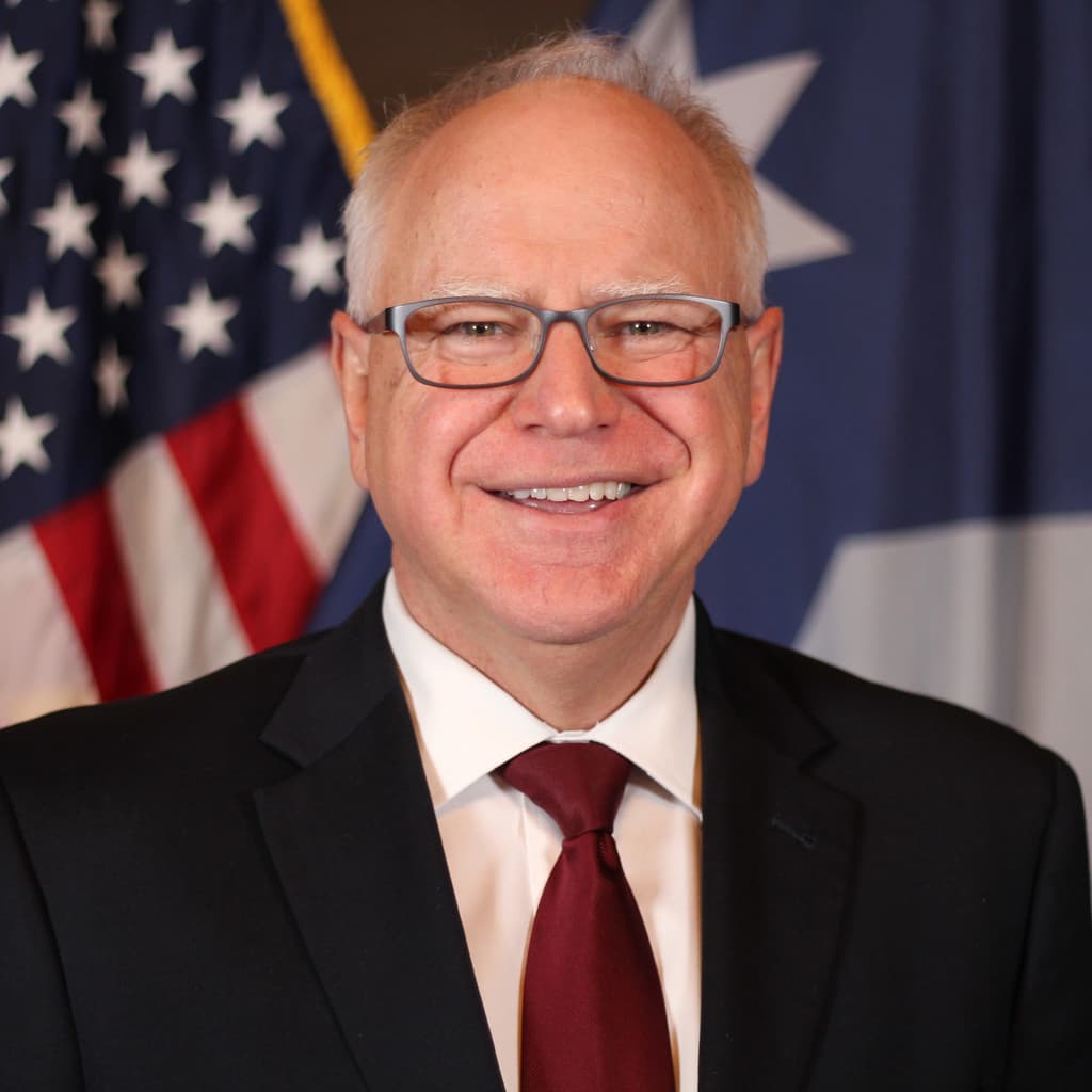 icon for Tim Walz in jail by December 31?