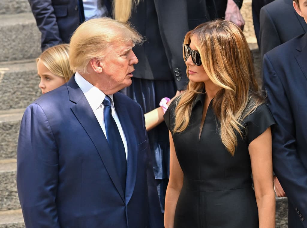 icon for Will Trump or Melania say "Nuclear" at the Military Mothers event?