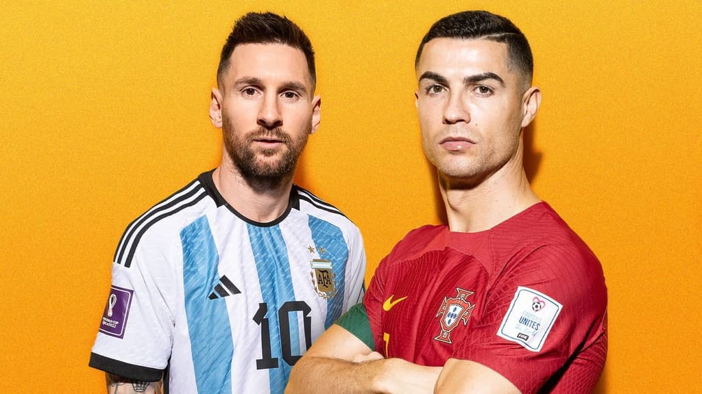 icon for Will Messi and Ronaldo Shake Hands During World Cup?
